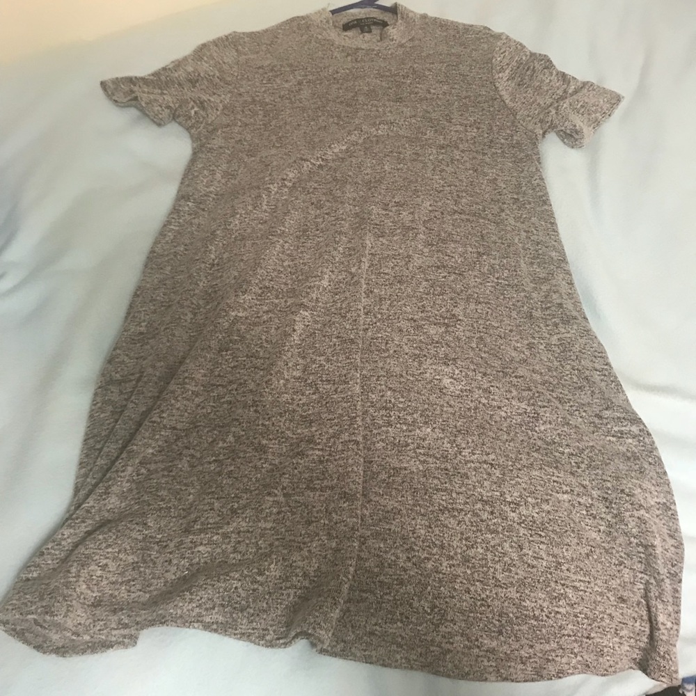 Mid thigh pepper grey dress